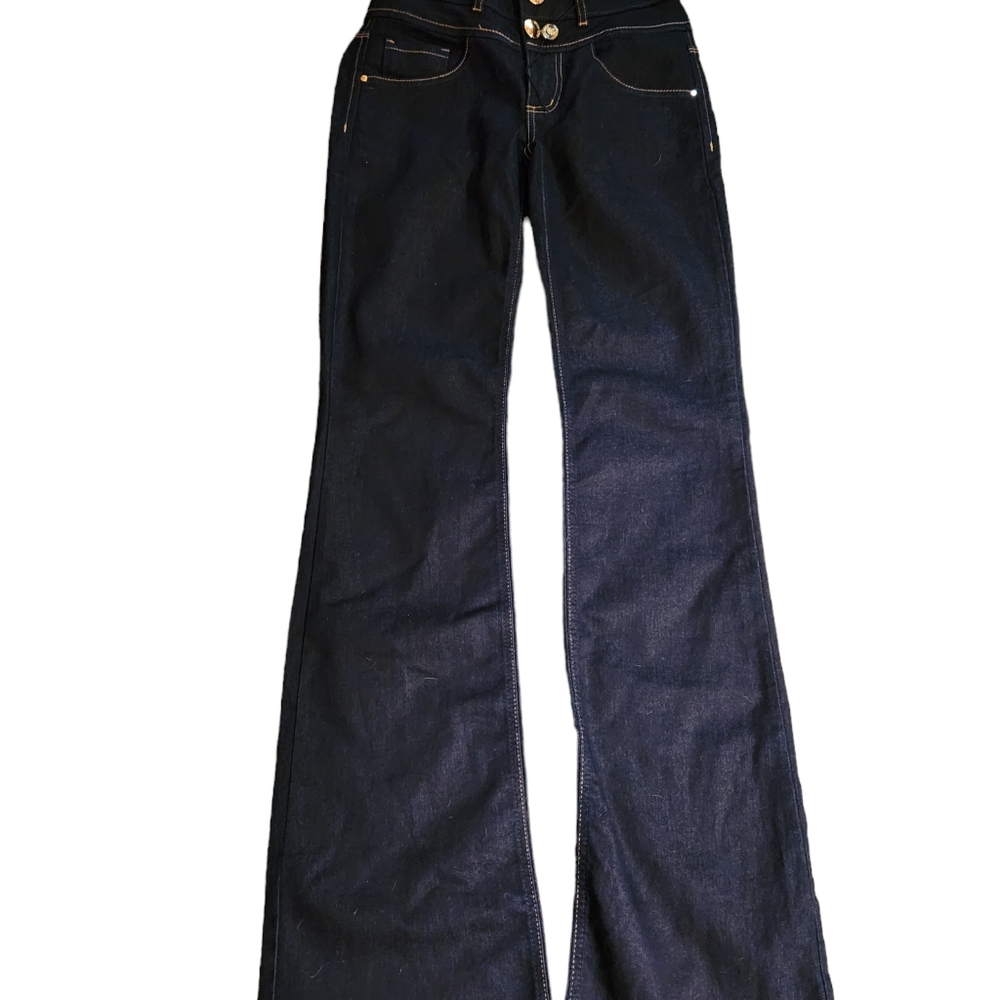 WOMANS ONCA PRETA LUXURY DENIM JEANS